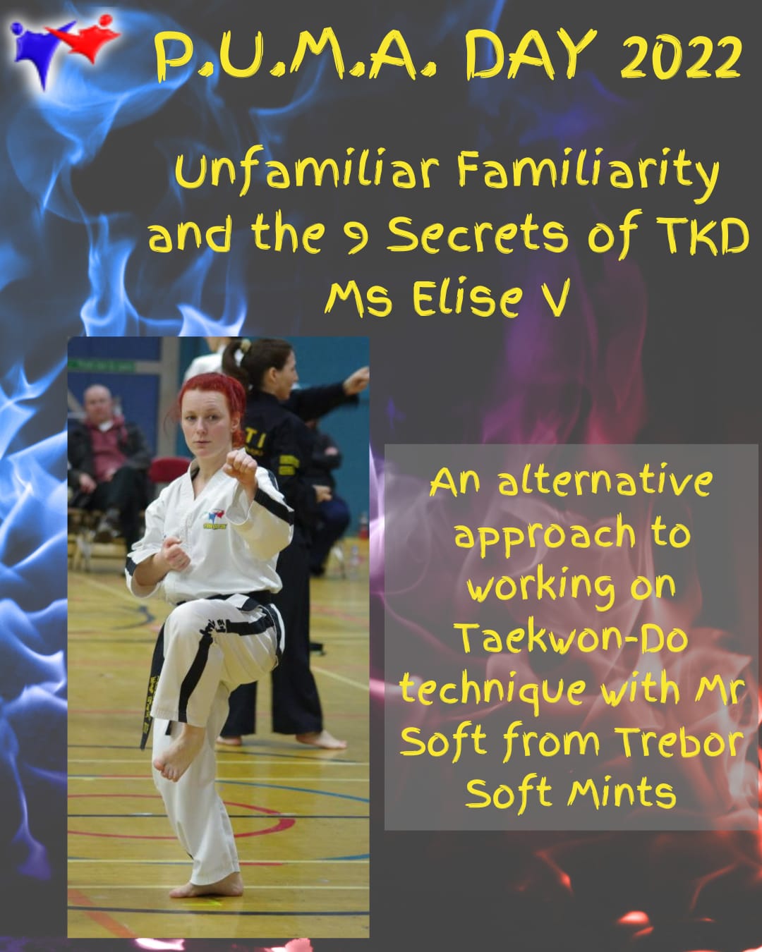 PUMA Day Unfamiliar familiarity and the 9 secrets of taekwondo with Ms Elise