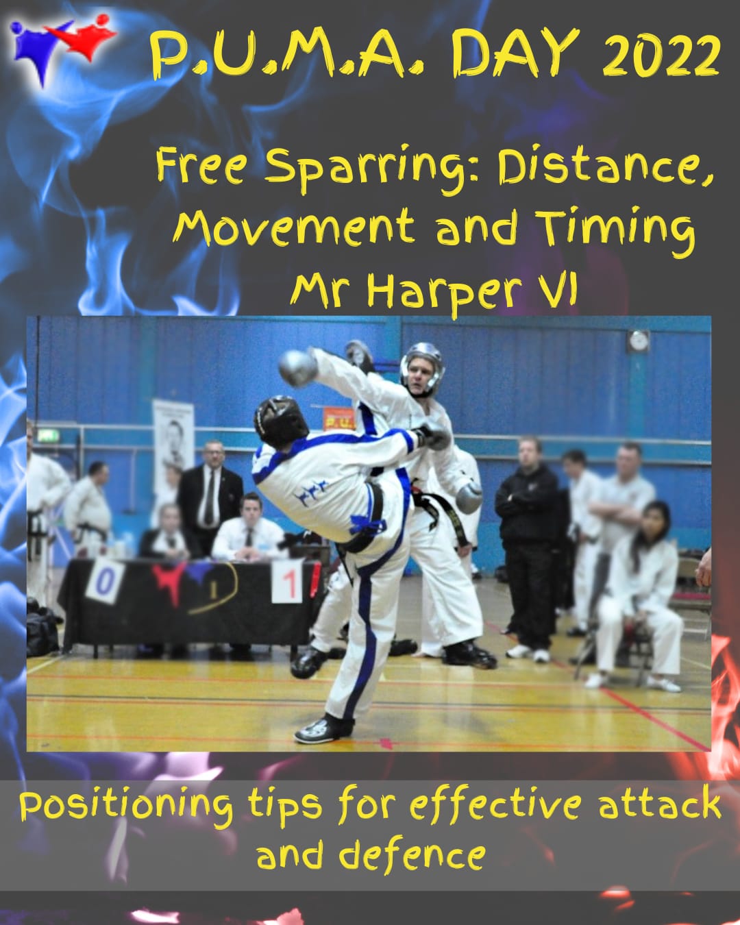 PUMA Day Free sparring: distance, movement, and timing